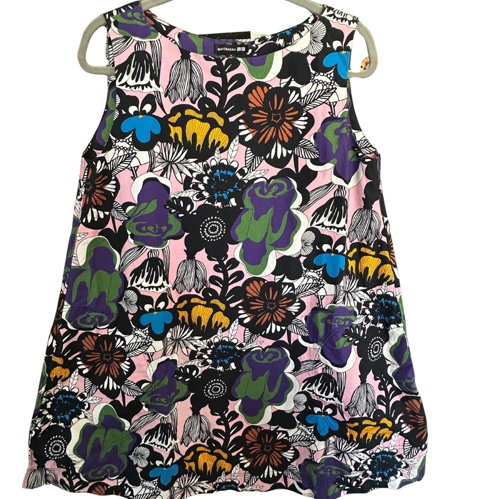 Marimekko x Uniqlo A-line Dress with Pockets
